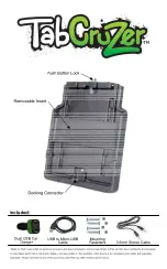 Gamber Johnson TabCruzer User Manual preview