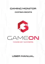 GAMEON GOPS24180IPS User Manual preview