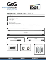 Preview for 2 page of G&G EDGE Installation Manual