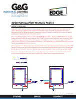 Preview for 3 page of G&G EDGE Installation Manual