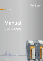 Предварительный просмотр 1 страницы Gantner e.bloxx A5CR Manual