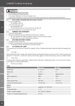 Preview for 8 page of GARANT 081441 200 User Manual