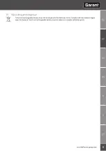 Предварительный просмотр 9 страницы GARANT 081441 200 User Manual