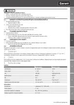 Preview for 11 page of GARANT 081441 200 User Manual