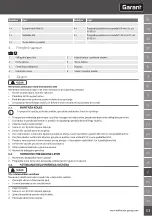 Предварительный просмотр 53 страницы GARANT 914505 User Manual