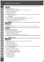 Предварительный просмотр 6 страницы GARANT GRIDLINE 920801 User Manual