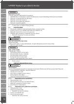 Предварительный просмотр 36 страницы GARANT GRIDLINE 920801 User Manual