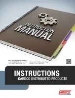 Gardco PG-1 User Manual preview