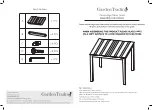 Preview for 1 page of Garden Trading Cambridge Assembly Instructions