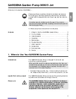 Preview for 2 page of Gardena 1442 Operating Instructions Manual