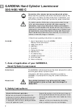 Предварительный просмотр 2 страницы Gardena 4027 Operating Instructions Manual