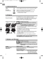 Предварительный просмотр 6 страницы Gardena 6000 Operating Instructions Manual