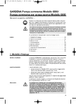 Предварительный просмотр 59 страницы Gardena 6000 Operating Instructions Manual