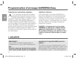 Предварительный просмотр 10 страницы Gardena Easy Operator'S Manual