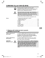 Preview for 167 page of Gardena ErgoJet 3000 Operating Instructions Manual