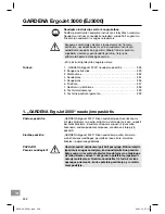 Preview for 328 page of Gardena ErgoJet 3000 Operating Instructions Manual