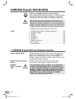 Preview for 340 page of Gardena ErgoJet 3000 Operating Instructions Manual