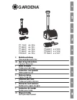 Gardena FP 750 E Operating Instructions Manual preview