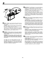 Предварительный просмотр 22 страницы Gardena LT17A Instruction Manual