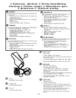 Предварительный просмотр 47 страницы Gardena LT17A Instruction Manual