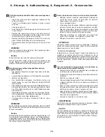 Предварительный просмотр 70 страницы Gardena LT17A Instruction Manual