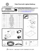 GARDENIQUE PPRIBRB45 Manual preview