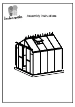 GardenMeister GM34404 Assembly Instructions Manual preview