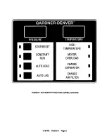 Предварительный просмотр 25 страницы Gardner Denver ELECTRA-SCREW EBE DD Series Operating And Service Manual