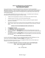 Preview for 3 page of Gardner Denver RBS 15 Parts List Operating And Service Manual