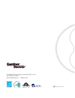 Preview for 42 page of Gardner Denver RBS 15 Parts List Operating And Service Manual