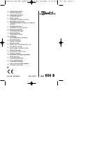 Gardol GLB 800 B Operating Instructions Manual preview