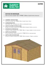 GARDY SHELTER 22196 Assembly Instructions Manual preview