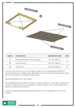 Preview for 67 page of GARDY SHELTER 22196 Assembly Instructions Manual