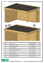 Preview for 43 page of GARDY SHELTER 28022 Assembly Instructions Manual