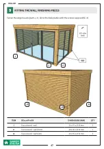 Preview for 47 page of GARDY SHELTER 28022 Assembly Instructions Manual