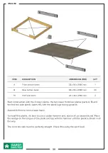 Предварительный просмотр 30 страницы GARDY SHELTER 3365 Assembly Instructions Manual