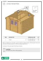 Предварительный просмотр 36 страницы GARDY SHELTER 3365 Assembly Instructions Manual