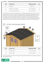 Предварительный просмотр 38 страницы GARDY SHELTER 3365 Assembly Instructions Manual