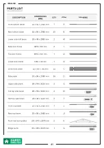 Предварительный просмотр 41 страницы GARDY SHELTER 3365 Assembly Instructions Manual