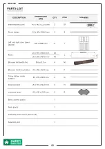 Предварительный просмотр 42 страницы GARDY SHELTER 3365 Assembly Instructions Manual