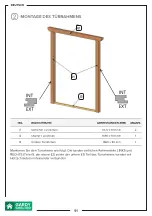 Предварительный просмотр 51 страницы GARDY SHELTER 3365 Assembly Instructions Manual