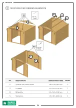 Предварительный просмотр 54 страницы GARDY SHELTER 3365 Assembly Instructions Manual