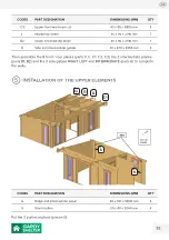 Предварительный просмотр 35 страницы GARDY SHELTER 553540 Assembly Instructions Manual