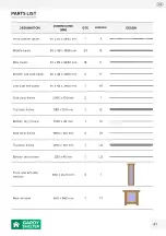 Предварительный просмотр 41 страницы GARDY SHELTER 553540 Assembly Instructions Manual