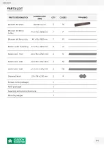 Предварительный просмотр 44 страницы GARDY SHELTER 553540 Assembly Instructions Manual