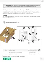 Предварительный просмотр 57 страницы GARDY SHELTER 553540 Assembly Instructions Manual