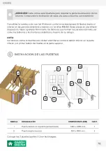 Предварительный просмотр 78 страницы GARDY SHELTER 553540 Assembly Instructions Manual