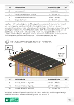 Предварительный просмотр 103 страницы GARDY SHELTER 553540 Assembly Instructions Manual