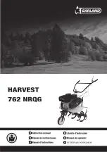 Preview for 1 page of Garland HARVEST 762 NRQG Instruction Manual