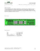 Preview for 4 page of Garland INT10G10SP2 User Manual